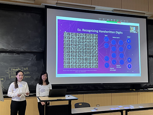 Andria Bao and Sophia Lichterfeld