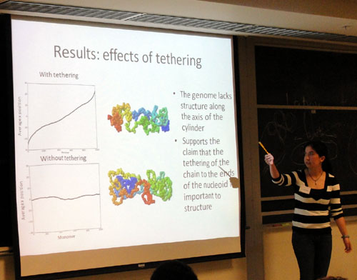 Sylvia H&uuml;rlimann is giving a talk
